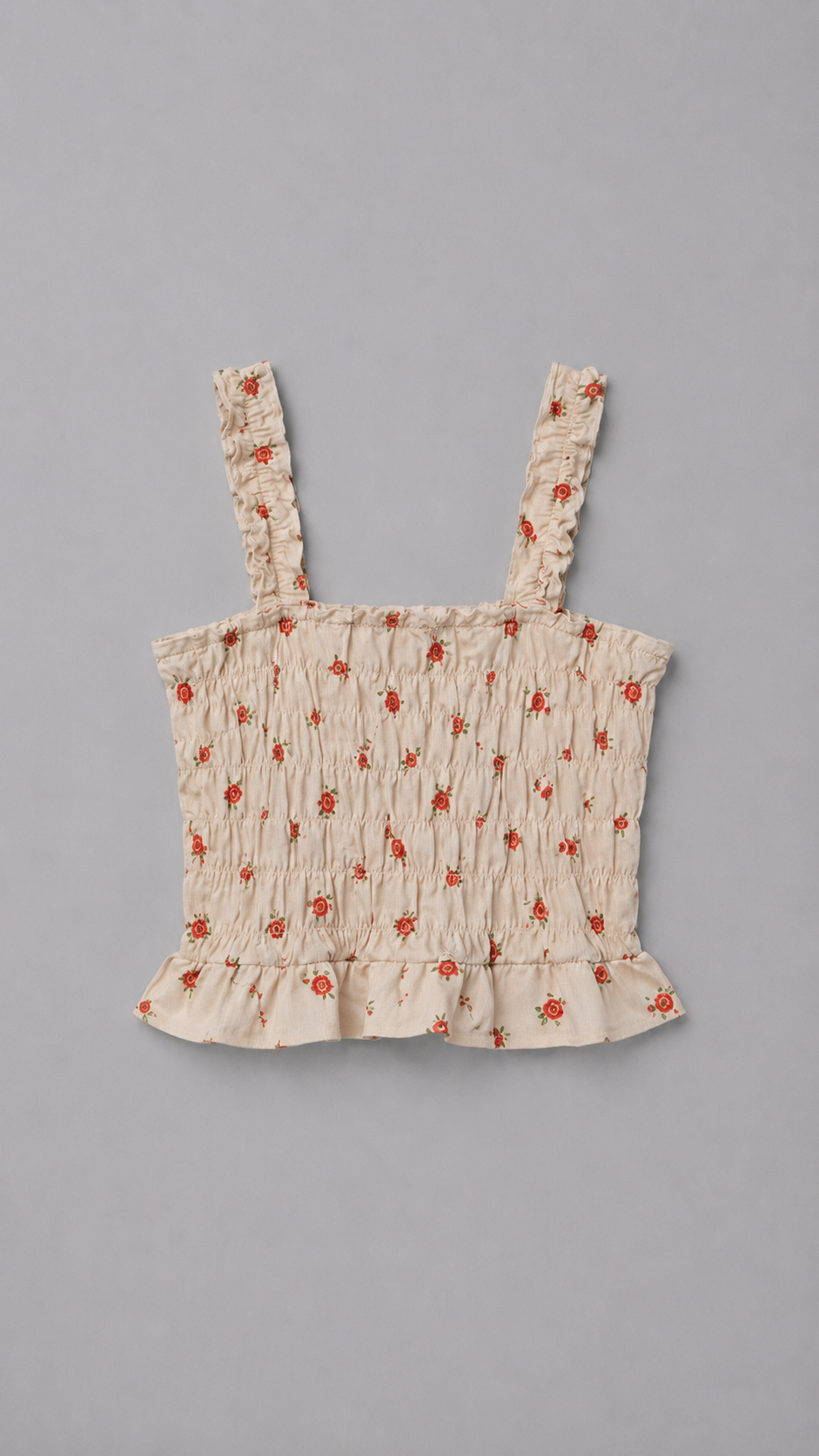 Rosette Smocked Cami