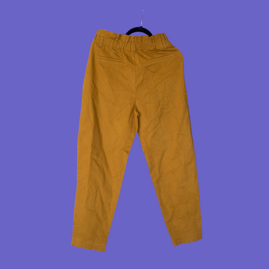 Ochre Tapered Trousers