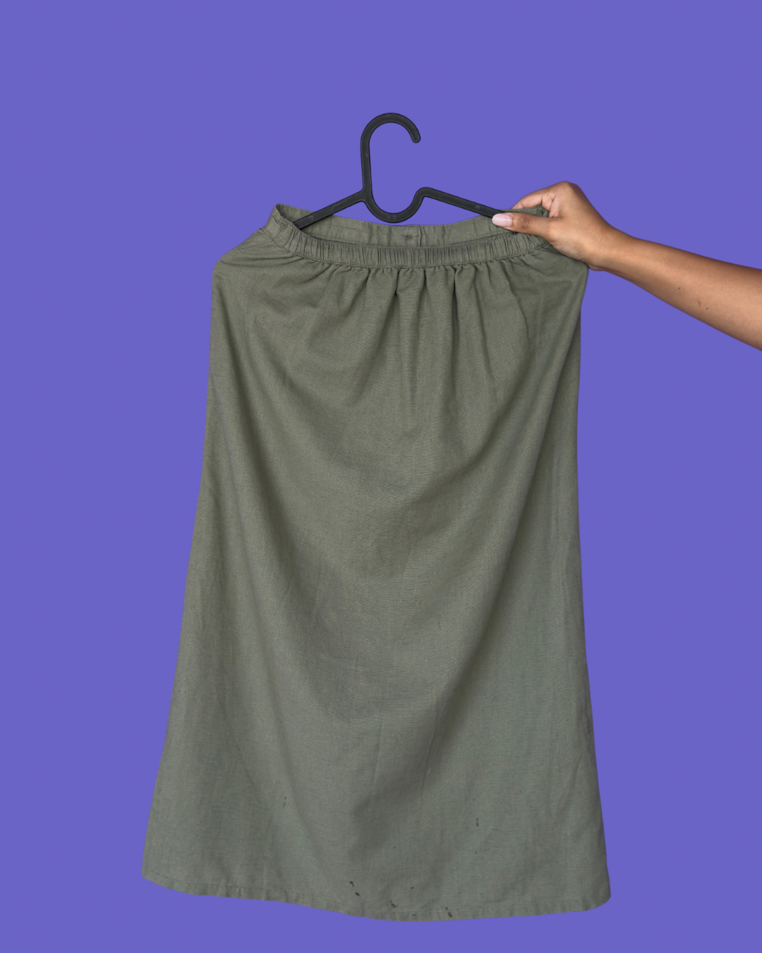 Olive Green Skirt