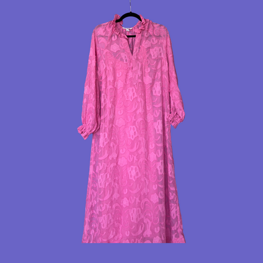 Bubblegum Bloom Midi Dress