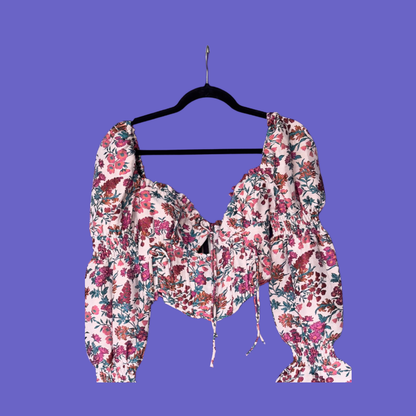 Floral Corset Top