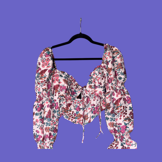Floral Corset Top