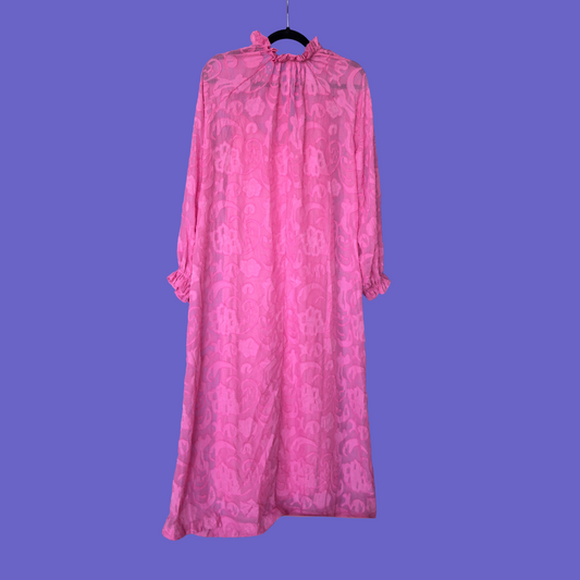 Bubblegum Bloom Midi Dress