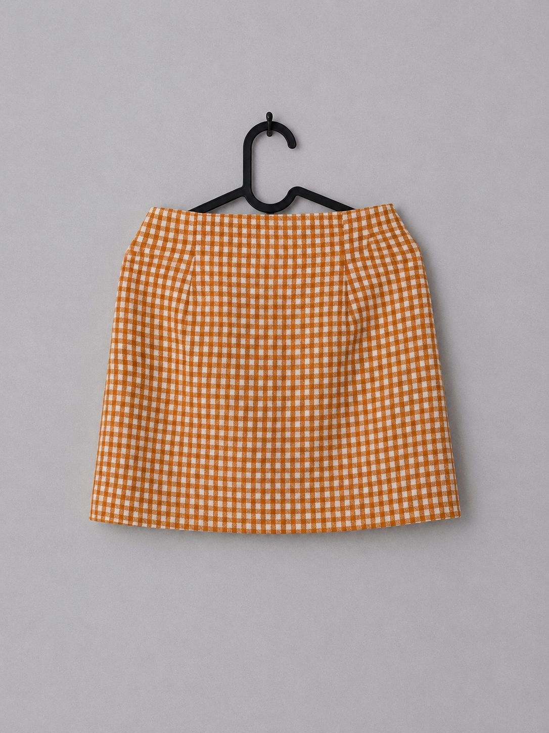 Honey Gingham Mini Skirt