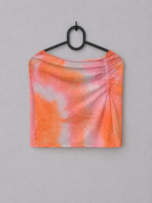 Sunset Mesh Mini Skirt