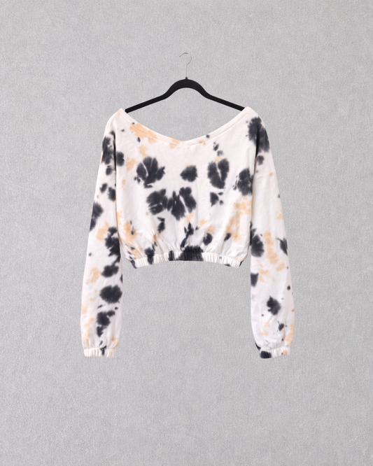 Ink & Sand Tie-Dye Crop Top