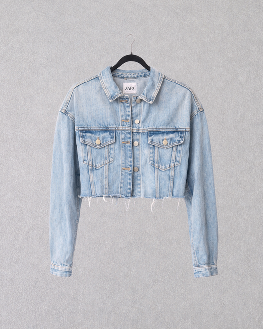 Cropped Denim Jacket