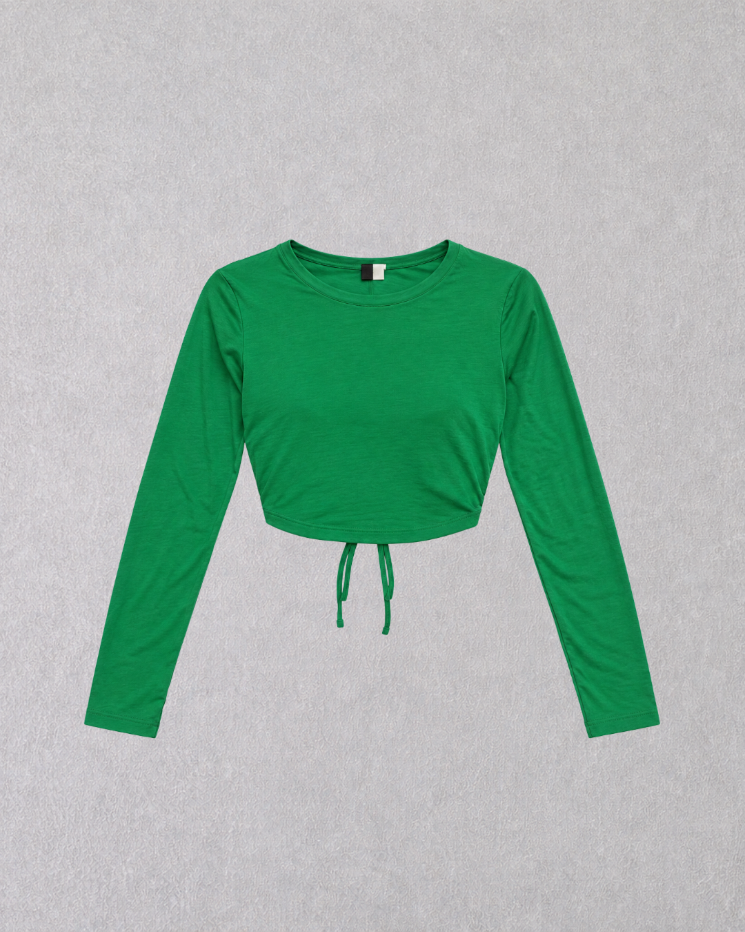 Emerald Cut-Out  Backless Tie Top