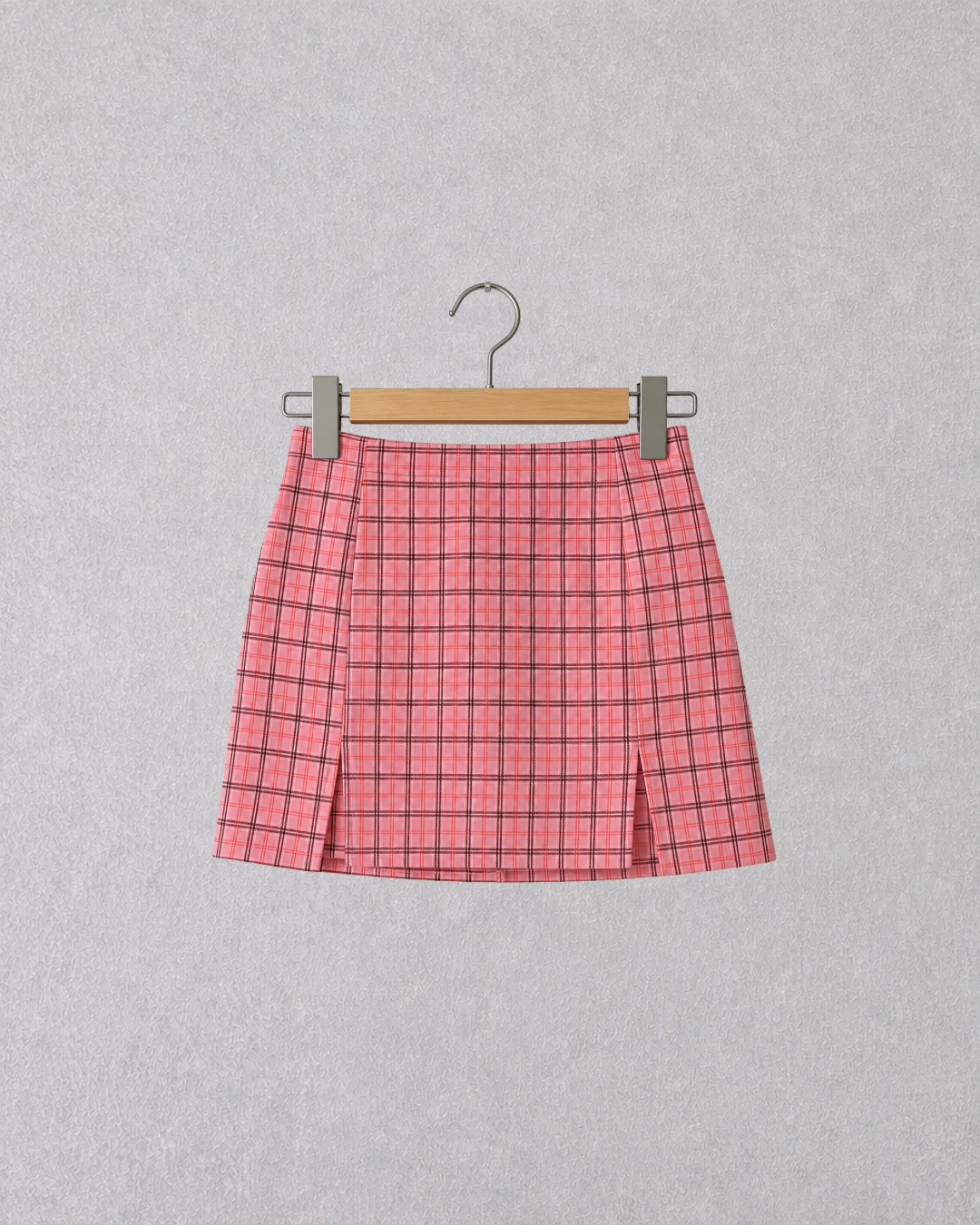 Plaid Mini Skirt