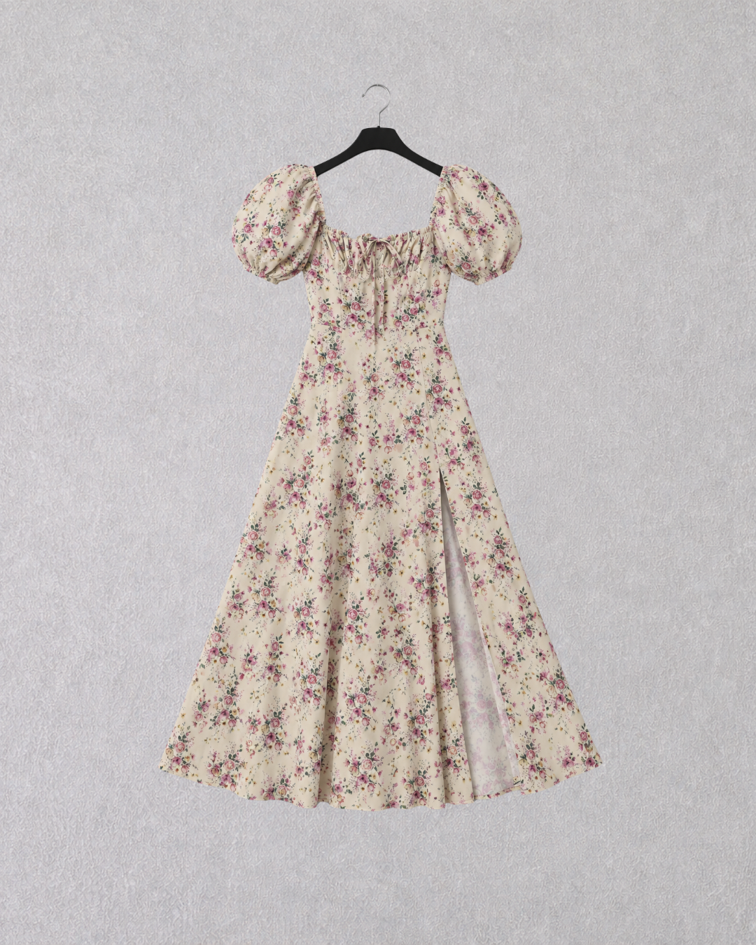 Garden Party Floral Midi Dress