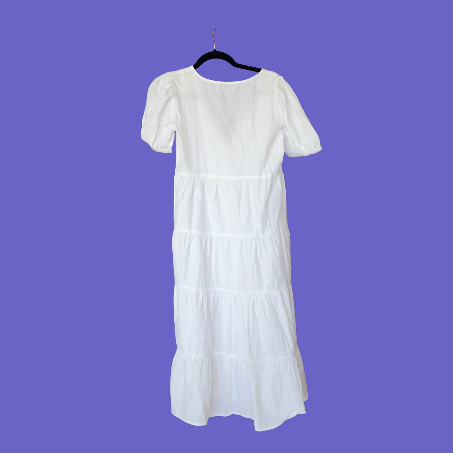 White Midi Long Dress