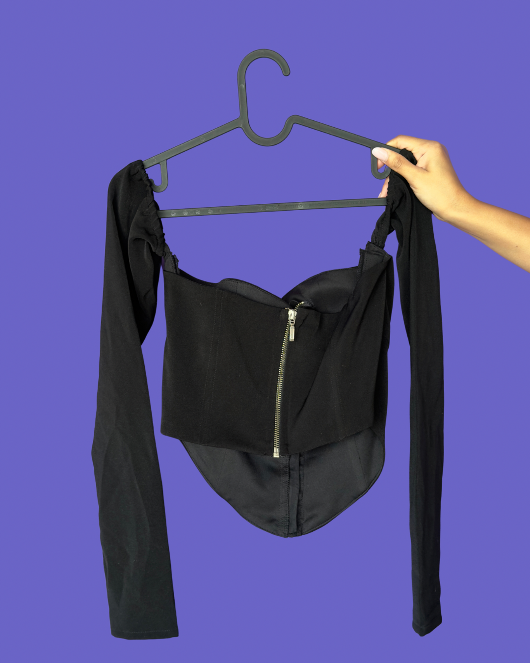 Midnight Black Corset