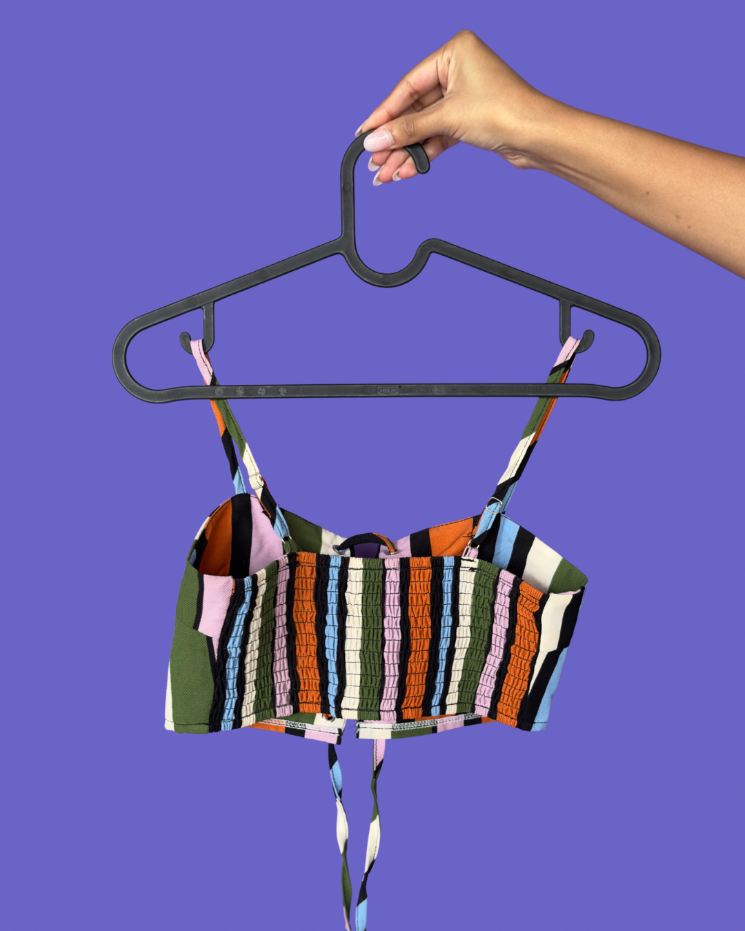 Carnival Stripe Crop Top
